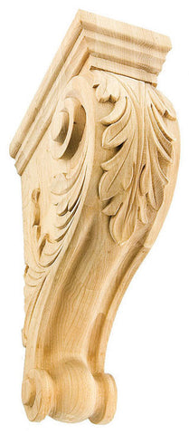 Corbel with Acanthus Leaf / 11"H X 3-1/2"W X 7-1/8"D /  RWC304