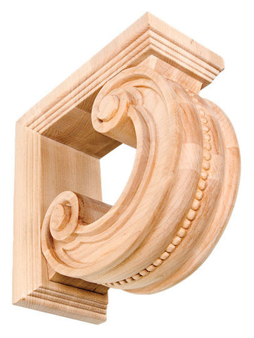 Corbel with Bracket / 10"H X 5"W X 10"D /  RWC337