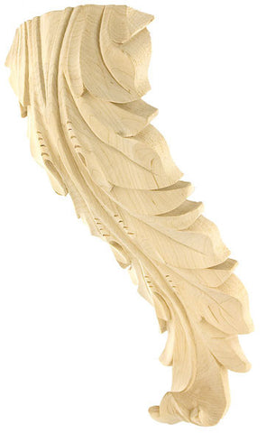 Acanthus leaf Corbel / 10"H X 4-1/2"W X 7-7/8" /  RWC367