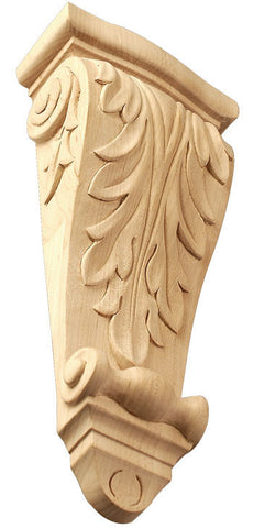 Acanthus Leaf Corbel / Medium / 15-3/8"HX 5-7/8"WX 2-5/8"D /  RWC48