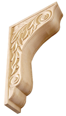 Acanthus Leaf Corbel / 10-3/4"H X 2"W X 6-1/2"D /  RWC58